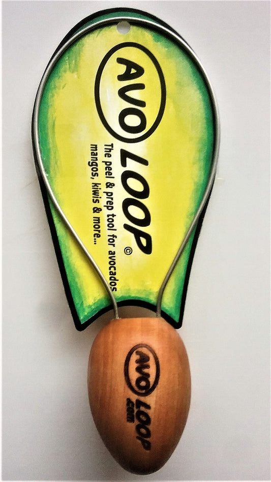 Avocado Peeler with Wooden Handle – Easy Fruit Skin Removal Tool